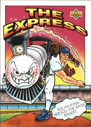 Mlb Nolan Ryan Upper Deck Fun Pack The Express 1993 # 33