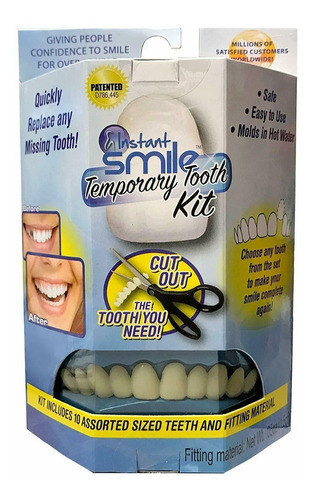 Instant Smile Temporary Tooth Kit Carrilla Dental Protesis