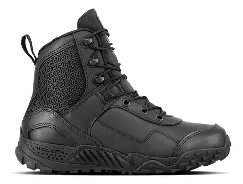 Botas de alto performance Wolker botas tacticas en cuero para hombre