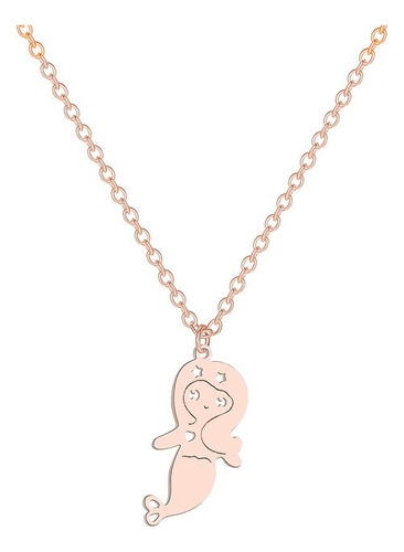 Collar De Pereza Colgante De Australia Para Mujer, Rose Gold