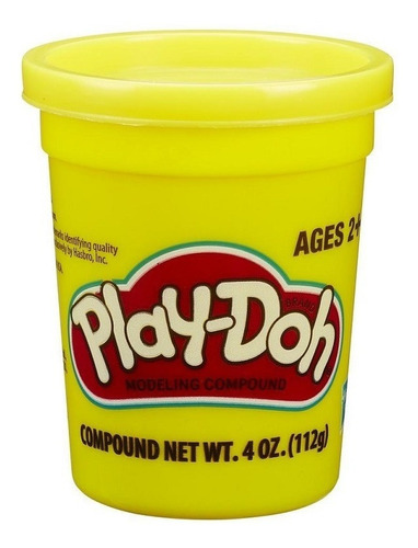 Masa Play Doh Pote X1 Amarillo Hasbro