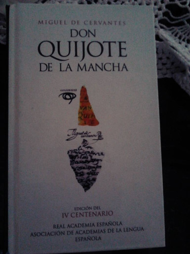 Libro Don Quijote De La Mancha Edición Especial