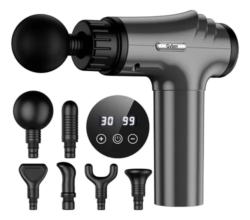 comprar Masajeador De Percusión, 6 Cabezales, 30 Niveles Intensidad comprar Masajeador De Percusión, 6 Cabezales, 30 Niveles Intensidad