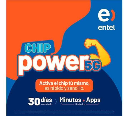 Chip Entel Power Autoactivado