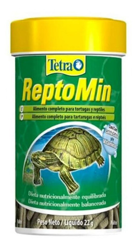 Ração Para Tartaruga Aquática Tetra Reptomin 22g