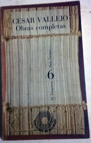 Libro De César Vallejo : El Tungsteno - Paco Yunque