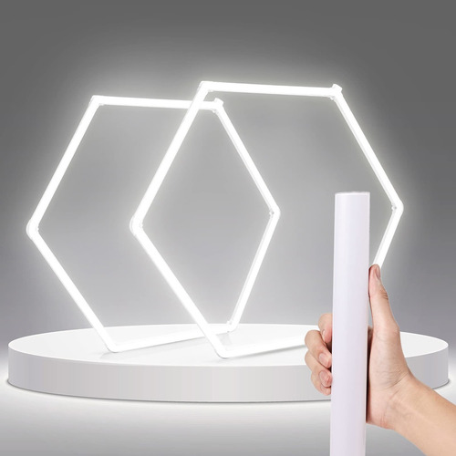 Luz Led Hexagonal Ultra Larga Lumene Tienda Detall Automovil