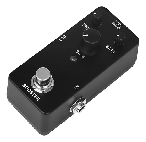 Pedal De Efectos De Guitarra Eléctrica True Bypass Negro