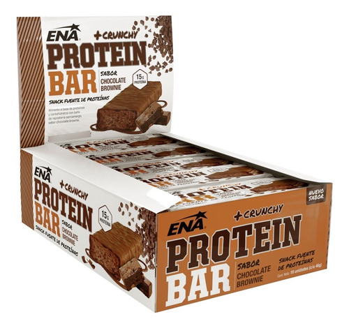 Protein Bar Ena - Caja X 16 Unidades - Barras Proteicas