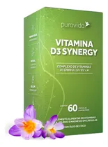 Comprar Puravida Vitamina D3 Synergy 60 Caps