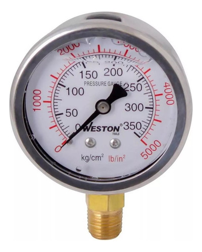 Manómetro Calibrado 1000 Psi (certificado Ante Ema)