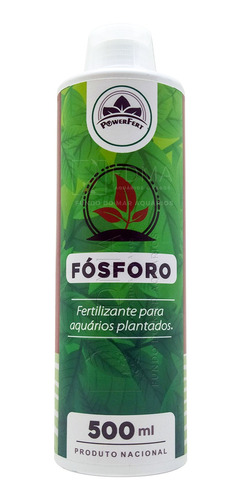 Powerfert Fósforo 500ml Fertilizante Para Aquários Plantados