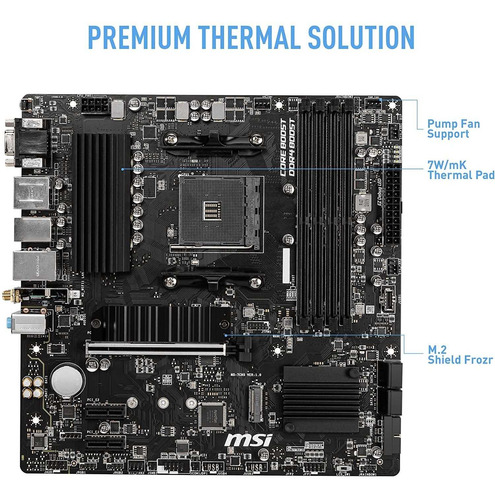 Msi B550m Pro-vdh Wifi Proseries (amd Am4, Ddr4) Placa Base