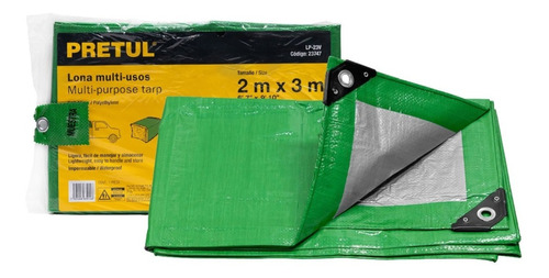 Lona 2 X 3 M, Verde, Pretul  23747