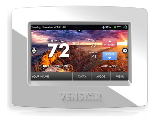 Venstar Termostato Comercial Programable Colortouch T8800