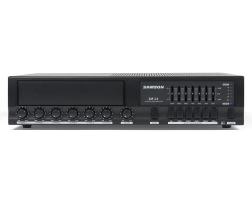 Samson Zm125 Amplificador Multizona P/instalacion 125w 6 In