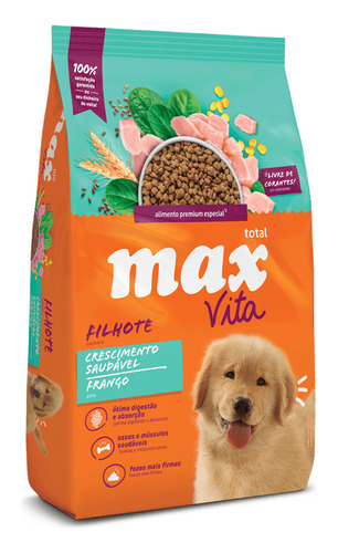 Max Vita Cachorro Pollo 3 Kg