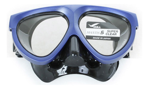 Gull Mantis 5 Negro Silicona Con Bmn Marco Azul Gm-1036