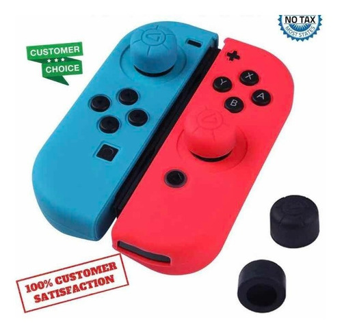 2 Freeks+ Protector Silicona Joycon + Vidrio Templado Switch