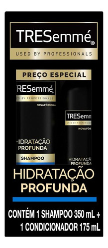 Kit Tresemme Shampoo 350ml+cond 175ml Hidratação Profunda
