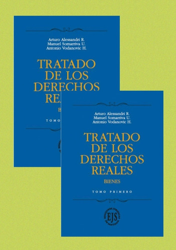 Tratado De Los Derechos Reales - Bienes 2 Tomos.