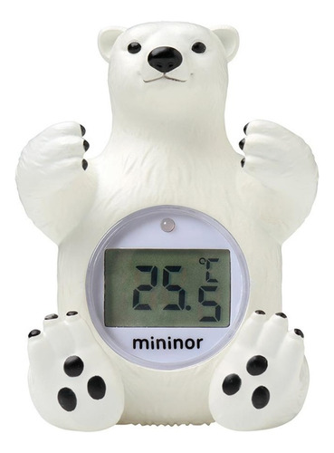 Termometro De Baño Mininor Oso Polar
