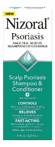  Nizoral Psoriasis Shampoo And Conditioner 11 Fl Oz, 325ml