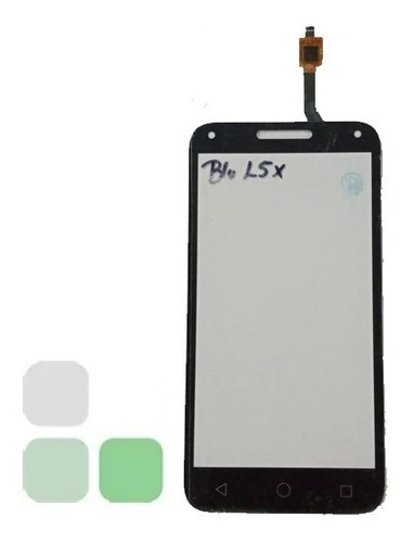 Mica Tactil Blu L5x Dash L5 / D0070w 5.0 Pulgadas