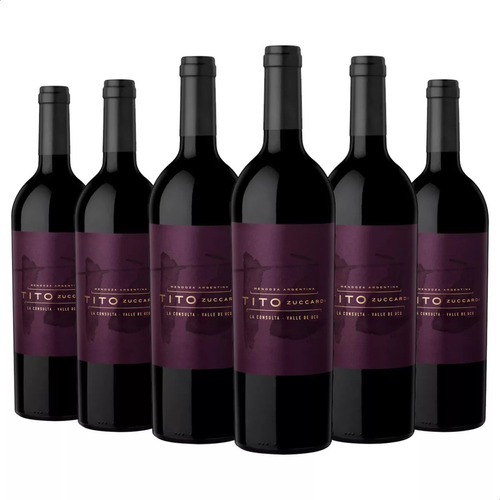 Vino Tinto Zuccardi Tito C17 Mendoza Pack X6 - 01bebidas