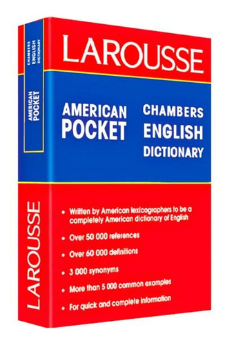 American Pocket Chambers English Dictionary  Larousse  Nuevo