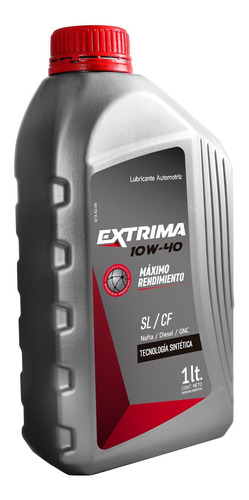 Lubricante Semi Sintetico Extrima 10w40 1lt.