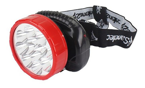Linterna Tipo Minero Recargable De 12 Leds Santul