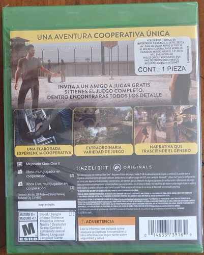 A Way Out - Xbox One (Usado)