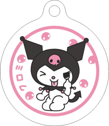 Llavero Kuromi Circular