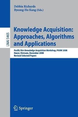 Libro Knowledge Acquisition: Approaches, Algorithms And A...