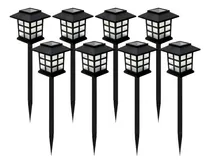 Comprar 8 Faroles Led Solares Con Estaca De Jardín, Ahorradores
