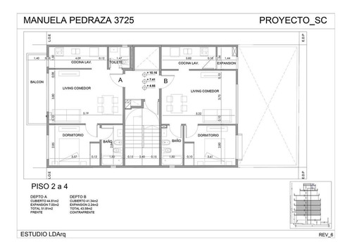Imagen 10 de 13 de M. Pedraza 3700 / Financiacion Propia!!! / Dos Ambientes A Estrenar