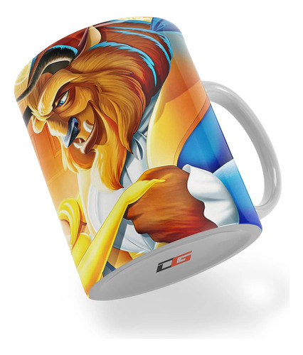 Caneca A Bela E A Fera Desenho Mod 2