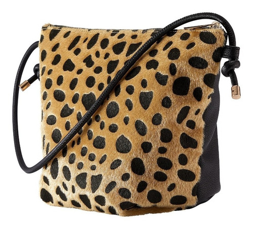 Imagen 1 de 5 de Bolsa Convertible Para Dama Textura De Leopardo Oriflame