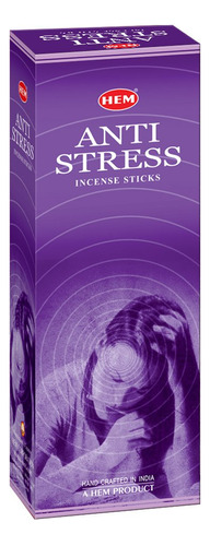 Anti Stress - Caja De Seis Tubos De 0.71 Oz - Incienso De Do