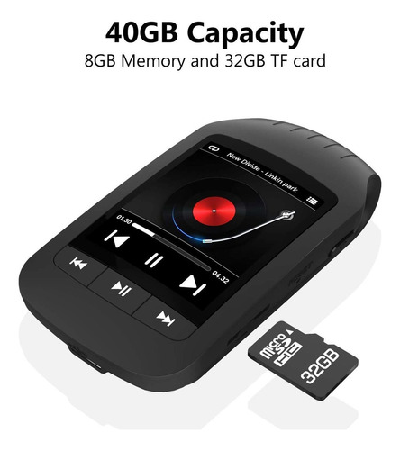 Hott A505 8 Gb  32 Gb Bluetooth Mp3 Reproductor De Música C