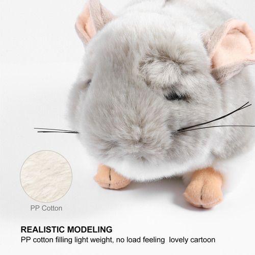 1 Unidad De Bonitos Animales De Peluche De Dibujos Animados