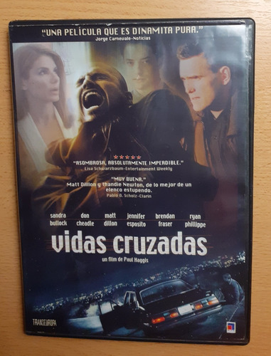 Vidas Cruzadas Dvd Region 4 (crash)