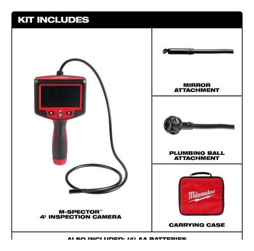 Camara De Inspeccion Milwaukee 2319-20