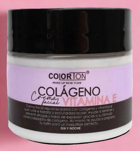 Kit De, Crema Facial Vitamina E, Serum Vitamina C Colorton