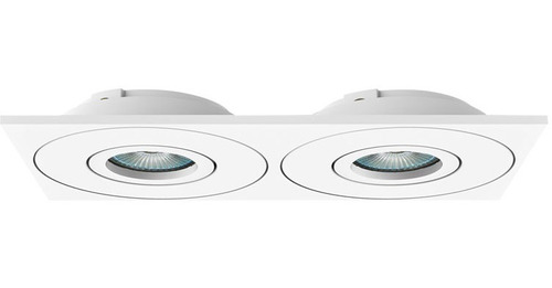 Interlight  0190-bmtx Spot Embutir Face Plana 2x Par20