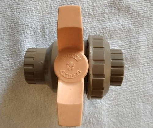 Imagen 6 de 9 de Válvula Llave Bola Cierre Rápido Trigre 3/4 Plástico Pvc