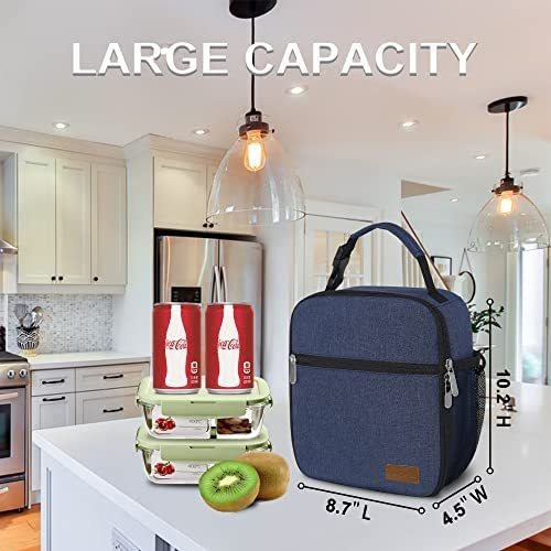 Bolso Lonchera Deosk Navy Blue