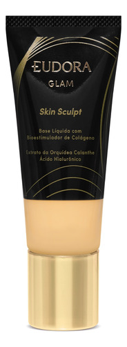 Eudora Glam Skin Sculpt Base Líquida Semi Matte Cor 25 30ml
