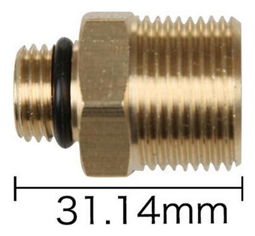 1pc Car Washer Adapter 1/4\\\ To M22 Foam Lance Pressure